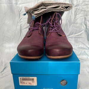 BNIB John Fluevog Radio Ankle Boot Purple Men's 8/Women’s 10